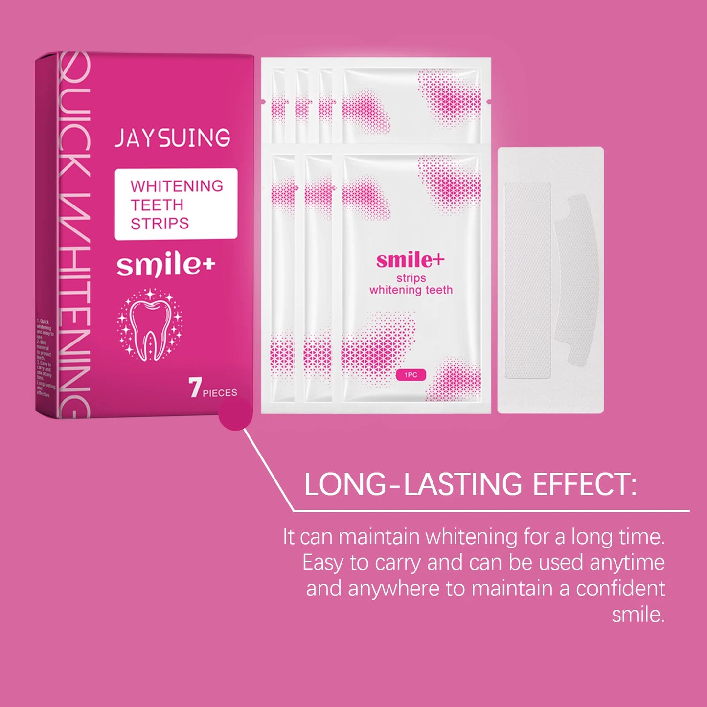 Patch blanchissant pour les dents