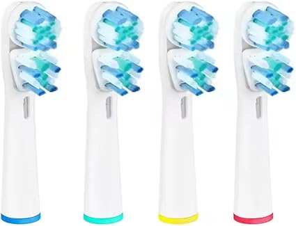 4 pcs Tête de Brosse à dent dual clean