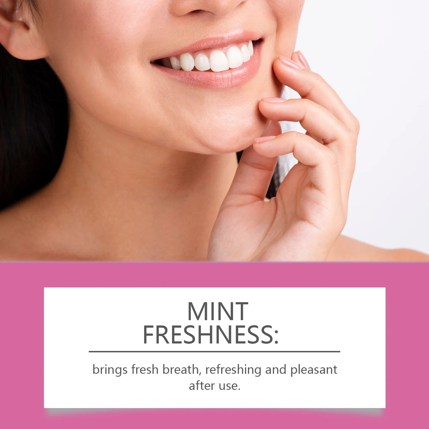 Patch blanchissant pour les dents 