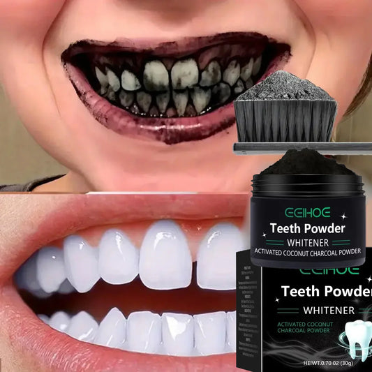 Poudre blanchissante pour les dents