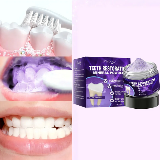 Poudre blanchissante pour les dents